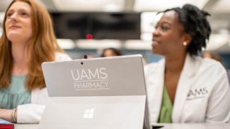 pharmacy students in classroom